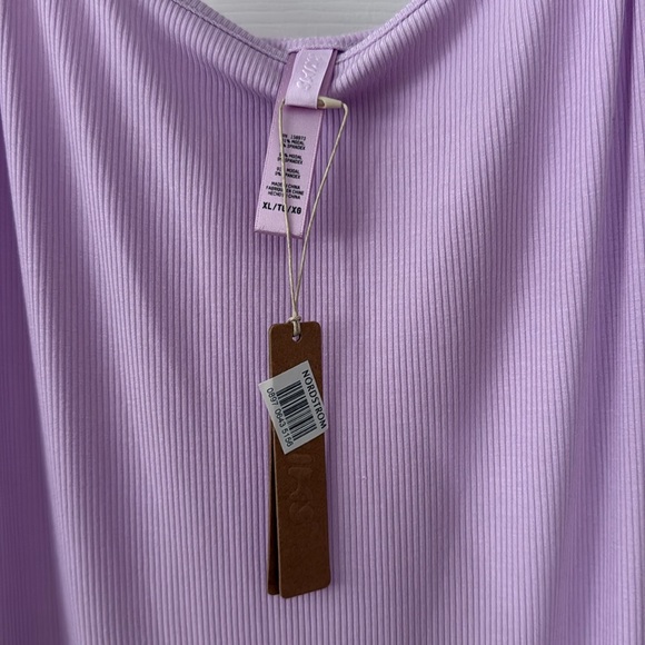 SKIMS iconic maxi lounge dress, plum, XL - Picture 3 of 3